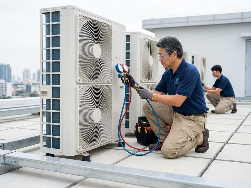 Commercial aircond service