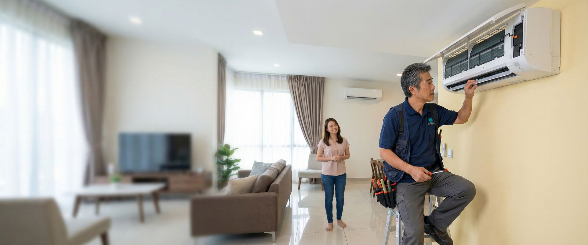 Professional aircond servicing